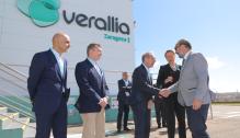 Lambán visita la empresa Verallia Spain