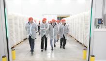 Visita a la plataforma del complejo deBonÁrea en Épila