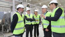Visita a la plataforma del complejo deBonÁrea en Épila