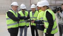 Visita a la plataforma del complejo deBonÁrea en Épila