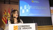 Acto de clausura del XXVI Curso de Formación para el ingreso en los Cuerpos de Policía Local de Aragón