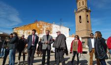 Blasco ha valorado hoy los datos turísticos de Aragón de 2023 en el municipio de Calanda.