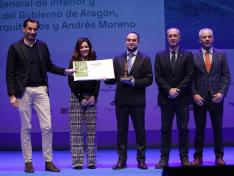 Entrega del premio a la Mejor Iniciativa Pública en Edificación.
