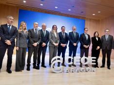 Nombramiento del nuevo presidente de CEOE-Aragón