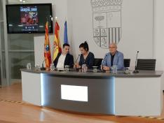 Presentación del doble amistoso entre las selecciones junior femeninas de España y Noruega en Tarazona.