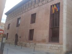 Fachada de la oficina delegada del Gobierno de Aragón en Calatayud.