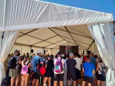 Carpa del Punto de Observación de Javalambre.
