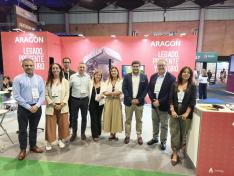 Representantes de Turismo de Aragón este jueves en Sevilla