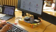 Trabajo en un despacho de la Administración de Aragón