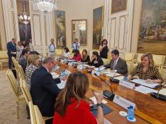 La consejera de Educación, Cultura y Deporte, Tomasa Hernández, ha participado hoy en la sectorial que ha tenido lugar en Madrid.
