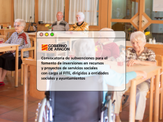 Este miércoles se han publicado sendas convocatorias para el fomento de inversiones en servicios sociales a través del FITE