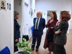 En la visita de este viernes al CADZA la Consejera ha repasado los datos de la discapacidad y también en cuanto a la dependencia