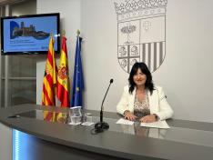 La directora general de Patrimonio Cultural, Gloria Pérez, ha dado a conocer los detalles de la II Jornada del Patrimonio Cultural Aragonés.