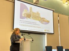 La consejera de Educación, Cultura y Deporte ha inaugurado la II Jornada del Patrimonio Cultural Aragonés.