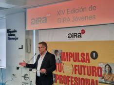 El director general de FP, Luis Mallada, ha abierto la jornada inaugural de GIRA Jóvenes.