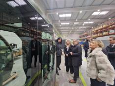 La vicepresidenta ha visitado la empresa Up Lifting