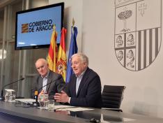 Octavio López ha comparecido junto al director general de Carreteras e Infraestructuras, Miguel Ángel Arminio.