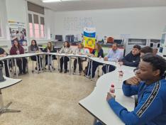 En la imagen de archivo, aula ATECA en el CPIFP Corona de Aragón.