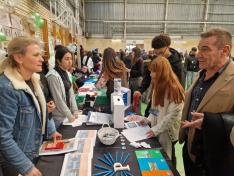 La feria se ha celebrado en el pabellón de Sabiñánigo.