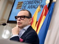 Pedro Olloqui valora en rueda de prensa la creación de la comisión nacional del bicentenario del fallecimiento De Goya.