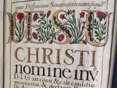 Uno de los documentos del archivo familiar de los hermanos Angulo Sainz de Varanda.