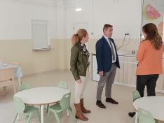 La EEII San Antonio de Padua, en Gallur, luce completamente renovada.