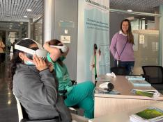 Un momento de la iniciativa desarrollada en el CME Inocencio Jiménez para informar a la población sobre la enfermedad renal