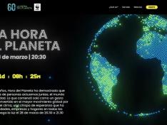 Web informativa sobre la iniciativa La Hora del Planeta.