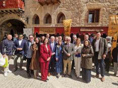 El Departamento de Agricultura, Ganadería y Alimentación del Gobierno de Aragón destaca el potencial vitivinícola del Matarraña en la XXV Feria del Vino de Cretas.