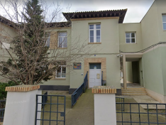 Exterior del CEIP Ramón y Cajal, de Pina de Ebro.