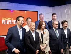 Foto de familia de la presentación de las novedades de Volveremos