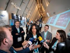 Villacís, con Friebel y Camo, en Mobility City