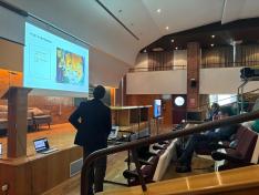 La jornada ha reunido en Teruel a profesionales sanitarios de Aragón y de otras comunidades autónomas para compartir avances y experiencias en cirugía colorrectal mínimamente invasiva.