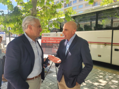 José Miguel Rodrigo y David Sánchez han explicado la fase final de la implantación del nuevo mapa concesional del CTAZ.