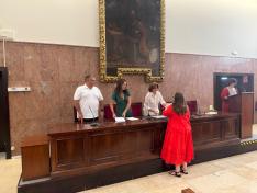 Acto de entrega de los Diplomas de Especialización en Derecho Local de Aragón.