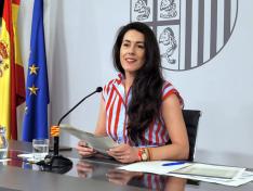 María Pía Canals ha destacado el logro de la ejecución de los fondos europeos destinados a Vivienda gestionados por el Gobierno de Aragón.