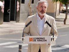 El presidente Azcón exige soluciones al Ministerio de Transportes para acabar con la variante de Sabiñánigo