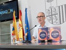 El director general de Interior, Miguel Ángel Clavero, durante su comparecencia de prensa este viernes.