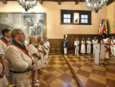 Inicio de las Fiestas de San Lorenzo con el acto de hermanamiento entre Huesca y Tarbes.