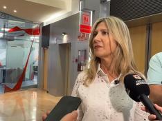La vicepresidenta Mar Vaquero ha atendido a los medios tras la reunión del CECOPI.