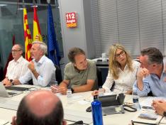 Reunión del CECOPI esta tarde en la Sala del 112 en el Edificio Pignatelli.