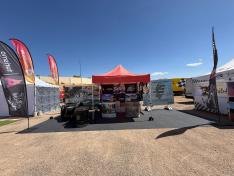 Ubicación del stand de Turismo Aragón en Motorland durante el GP de Aragón