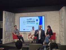 Luis Mallada, durante su intervención en el foro en la Cámara de Comercio