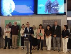 Inauguración de la exposición ‘La vida en la frontera. Hallazgos del Castillo de Monreal de Ariza (Zaragoza)’, este lunes en el Museo Arqueológico Nacional