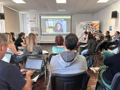 El seminario se ha desarrollado de forma simultánea en los centros de profesorado en las provincias de Huesca, Zaragoza y Teruel