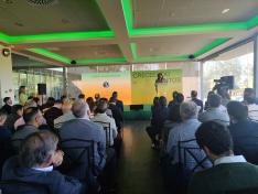 La consejera de Economía, Competitividad y Empleo, Eva Valle, ha clausurado la jornada de AWS
