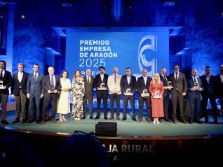 El presidente Azcón clausura la IV Edición de los Premios CEOE Aragón.