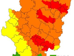Nivel de Alerta de Peligro de Incendios Forestales (NAPIF) 3/7/25.