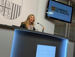 Mar Vaquero, en la rueda de prensa tras el Consejo de Gobierno