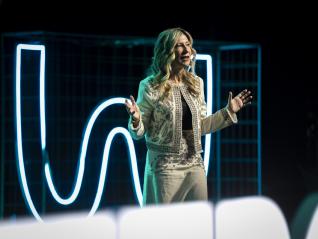 Mar Vaquero, en la inauguración de The Wave 2026